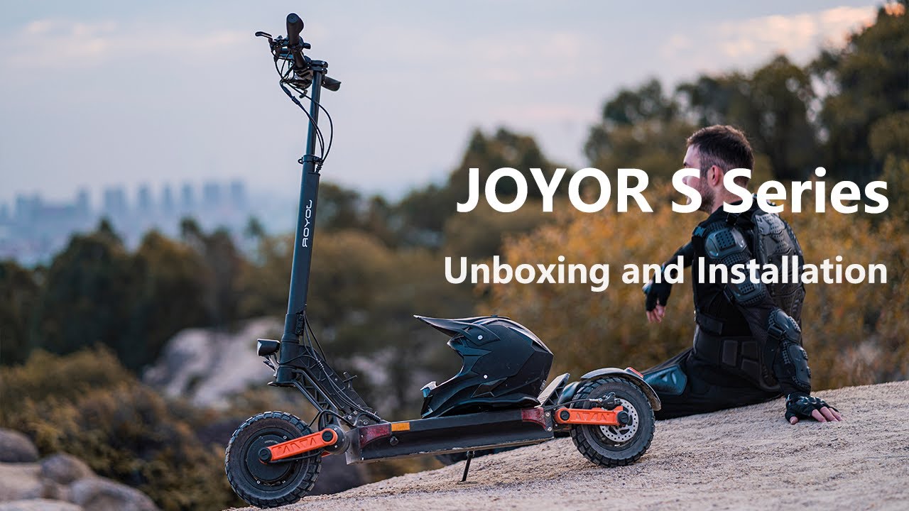 Joyor S Series E-Scooter Unboxing and Installation | Joyor Official