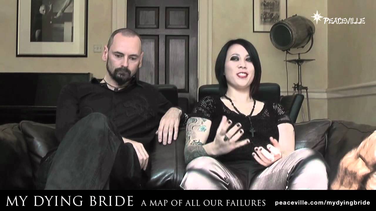 My Dying Bride - Aaron and Lena answer questions at Peaceville HQ