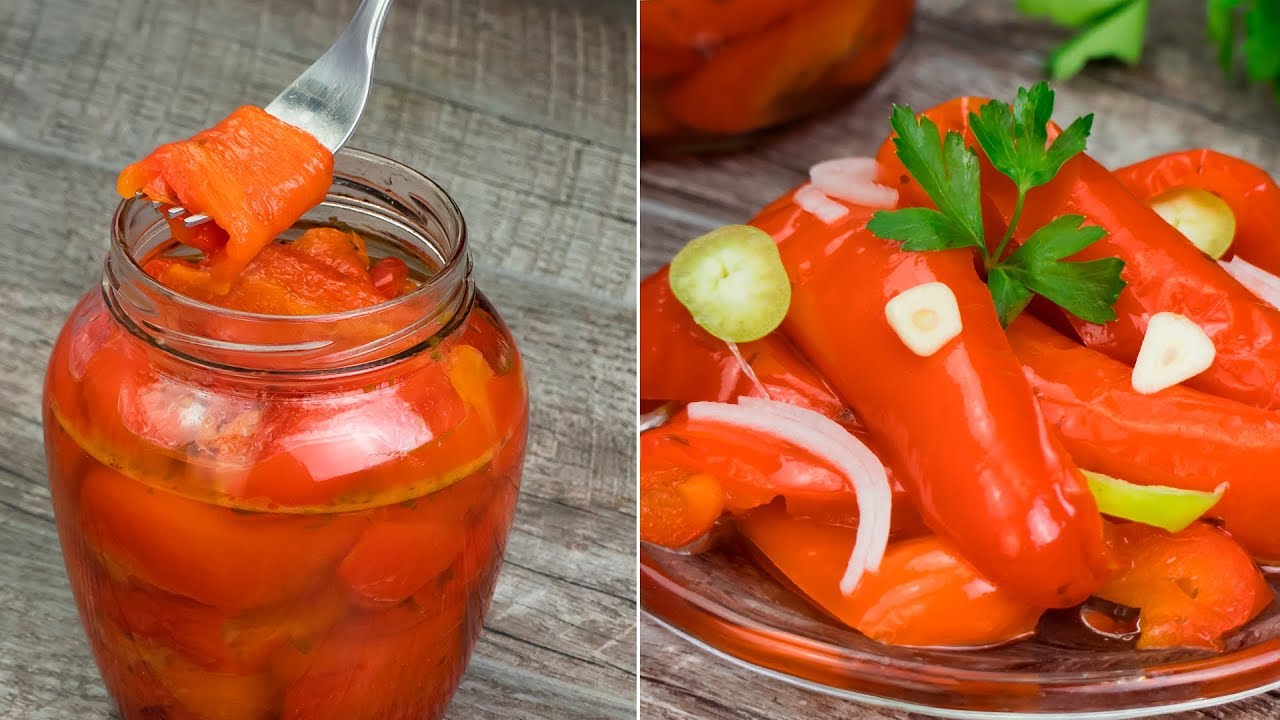 Conserva f&aacute;cil de morrones agridulces: &iexcl;para tener lista a la hora de la picadita! | Gustoso.TV