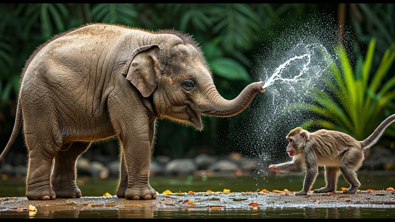 Adorable Baby Elephants