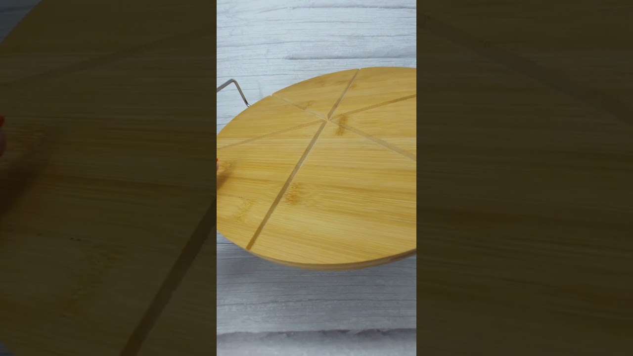 TABLA DE BAMBÚ PARA PIZZA CON CORTADOR