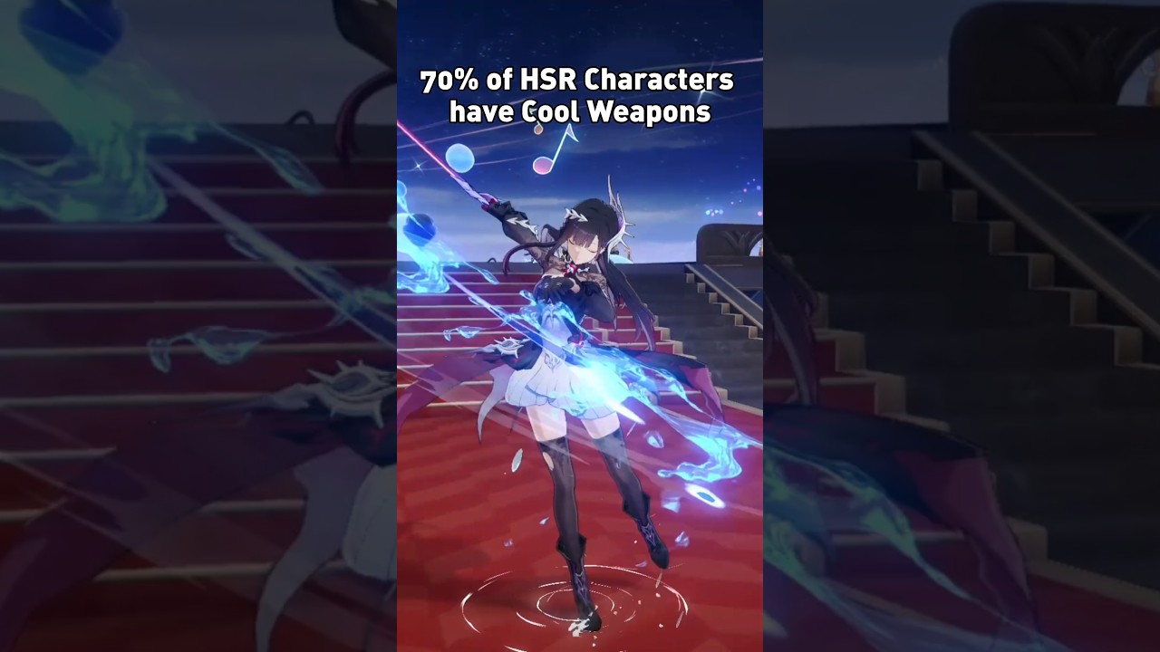 HSR Characters have Cool Weapons Except... 
