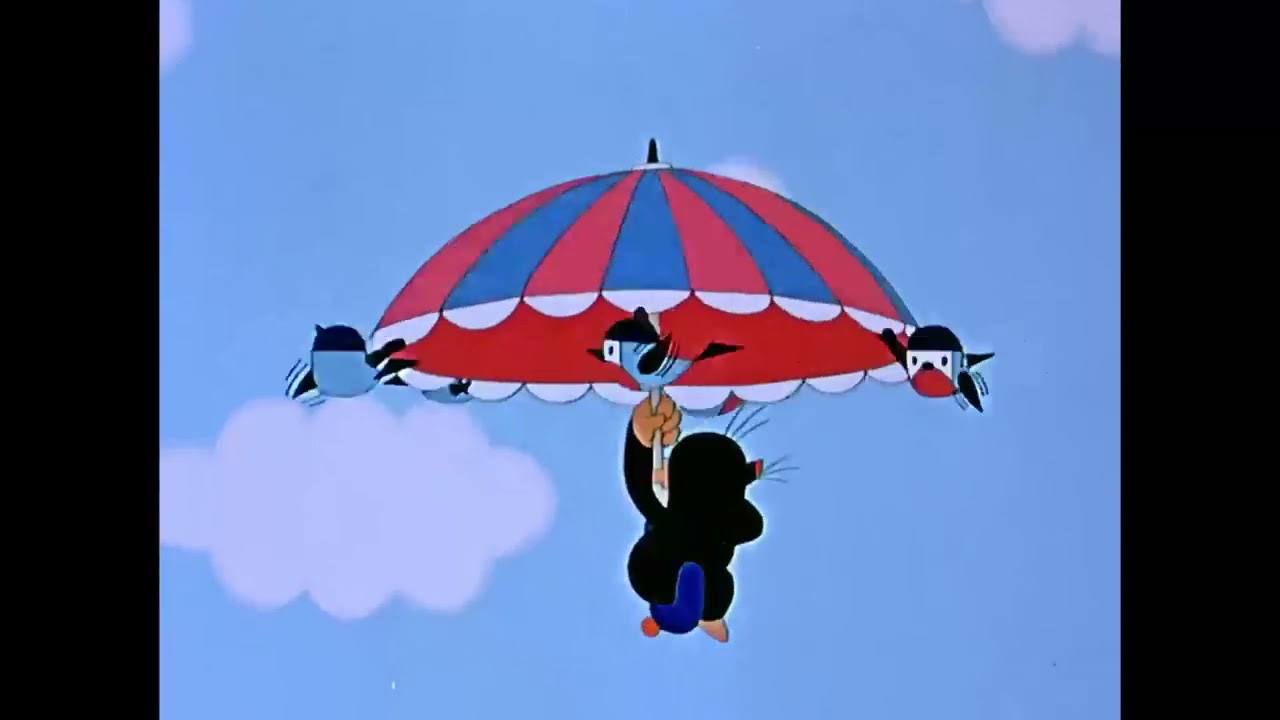 Krtek a parapl&iacute;čko / The Little Mole and the Umbrella HQ Myyr&auml; ja sateenvarjo