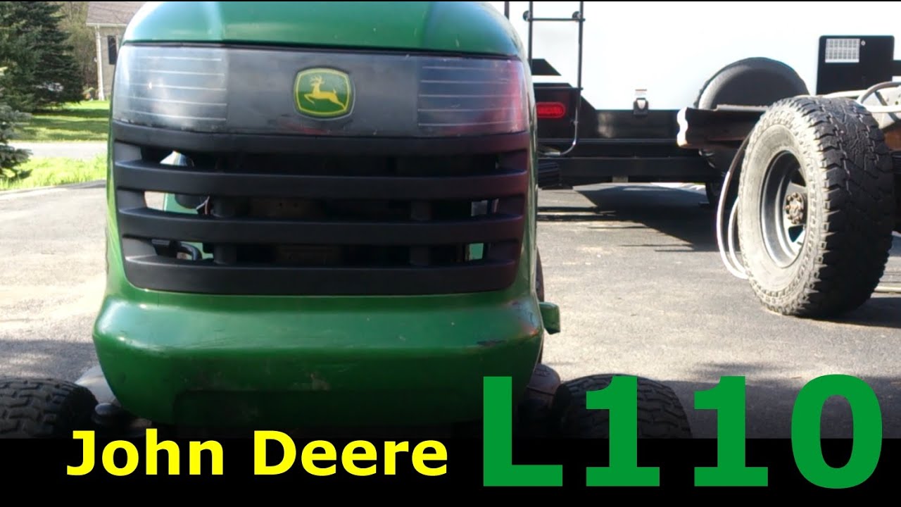 John Deere L110 transmission fluid change