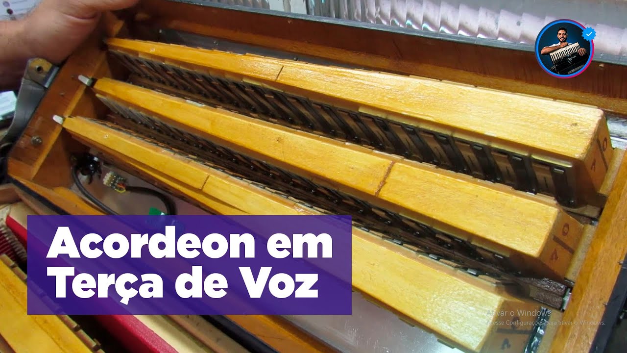 COMO SABER SE UM ACORDEON É EM TERÇA DE VOZ