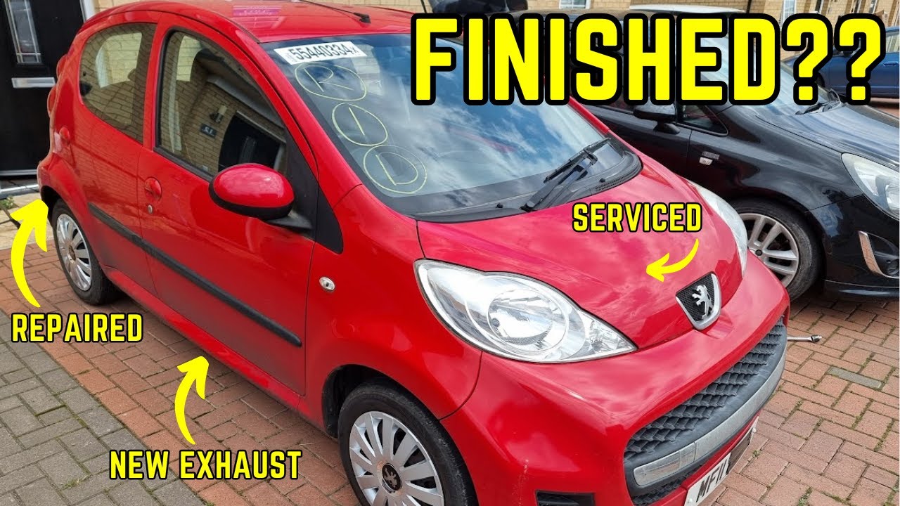 I FIXED MY PEUGEOT 107 AND IT WAS SO CHEAP!