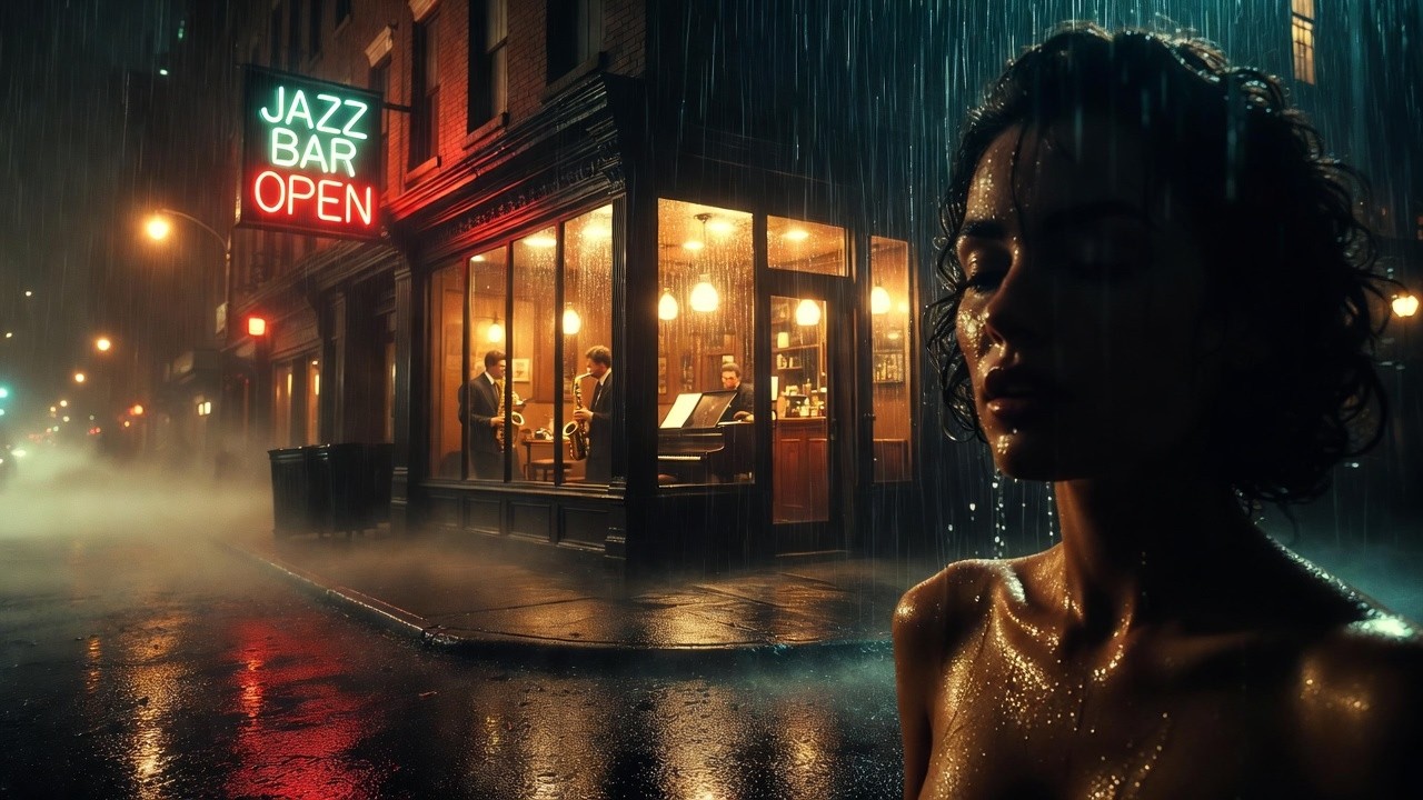 Late Night Jazz & Blues 🎷 Smooth Instrumental Music for Relaxing, Studying, Sleep