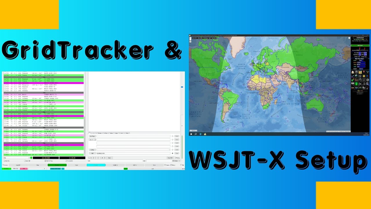 WSJT, GridTracker 2 & Logging Software Setup