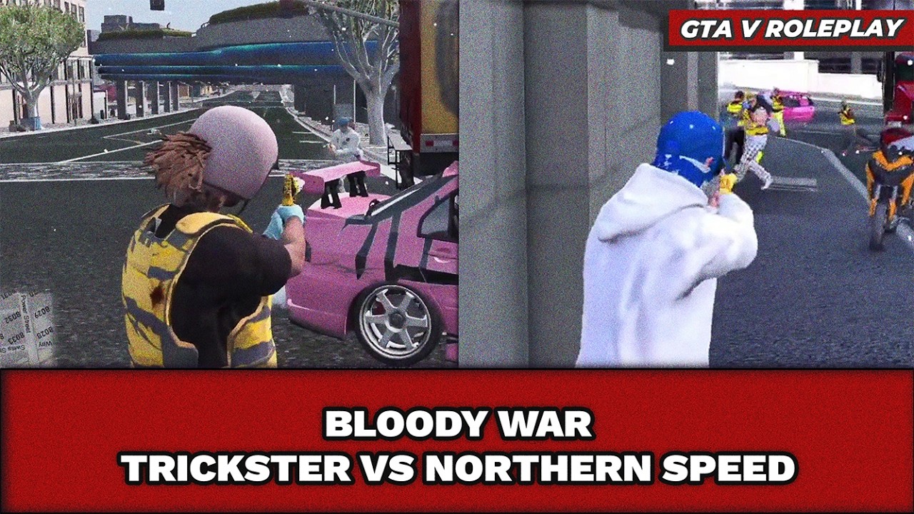 TR VS NOS | SALING SERANG KETEMU LANGSUNG TEMBAK | GTA 5 ROLEPLAY #hopeindonesia