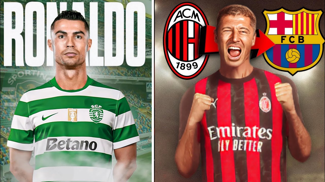 🚨 Ronaldo RETURN to Boyhood Club? 🐐 | Lewandowski Move to Italy? 🇮🇹🔥