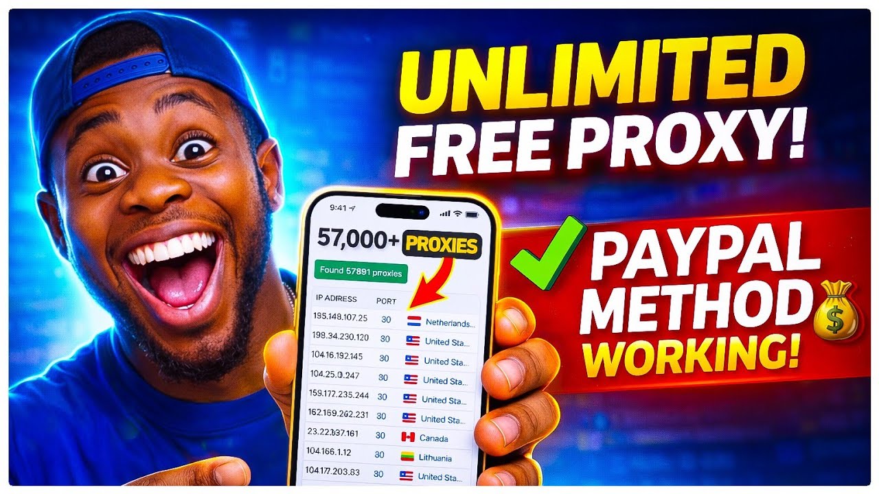 How to Get Free Proxy for Surveys 2026 - Get FREE Socks5 Proxy For Surveys & PayPal 