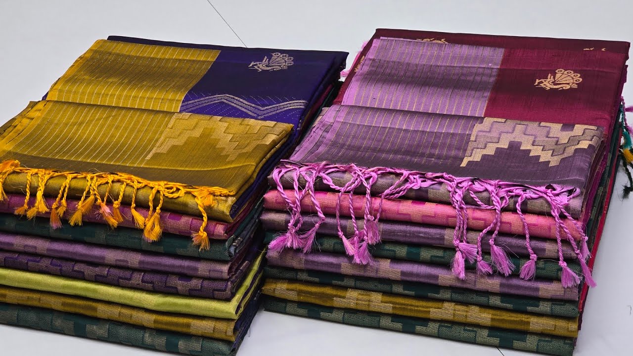 Discount Sale || Contrast Border Soft Silk Sarees With Price || Sirumugai Silk Sarees Manufacturer 