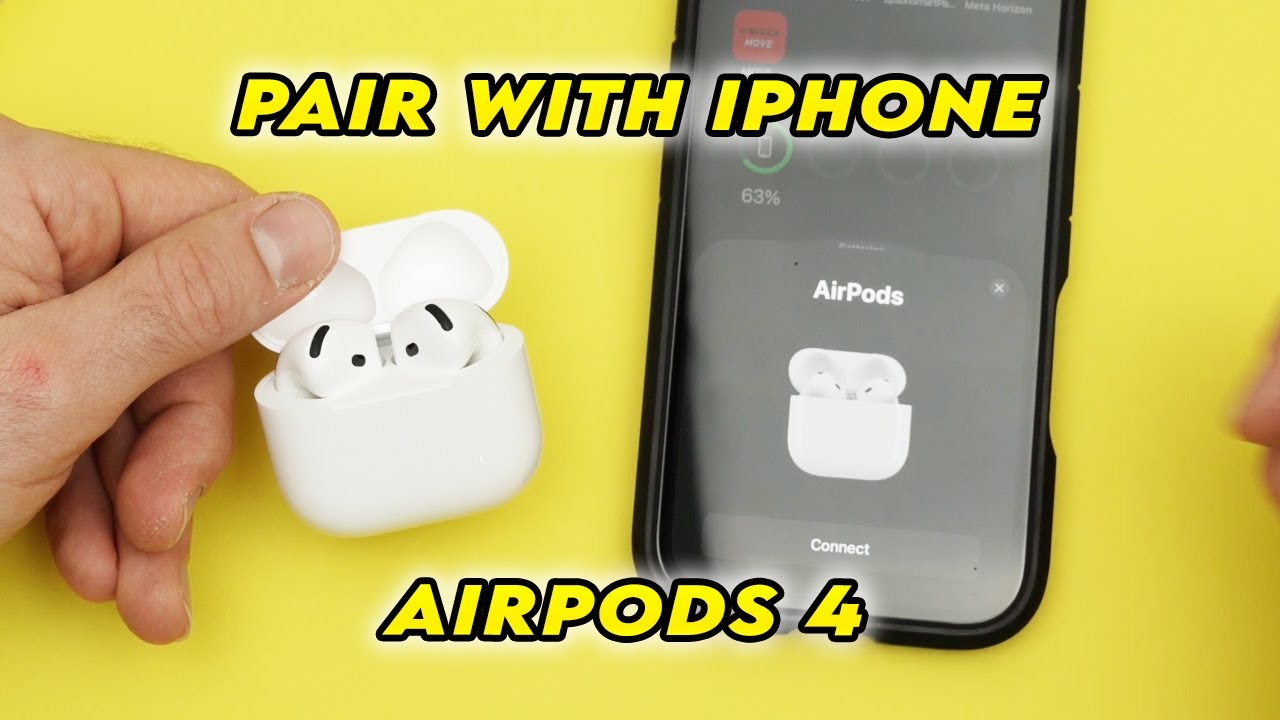 AirPods 4: How to Setup With iPhone
