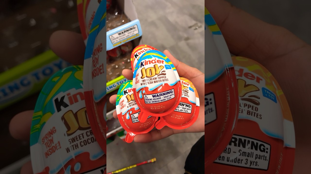 Kinder Eggs # party party yeah # YouTube short video