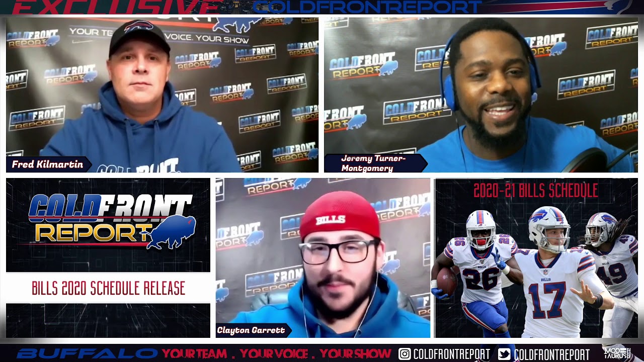 Bills 2020 Schedule Release Show