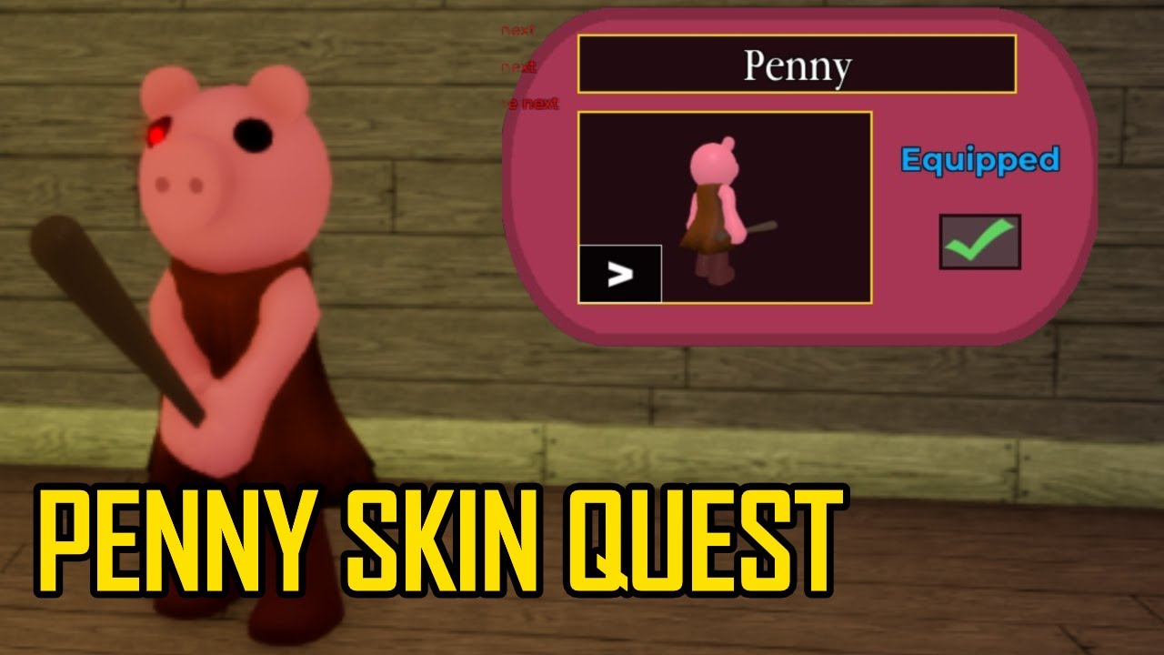 PENNY SKIN QUEST.... (Roblox Piggy Update)