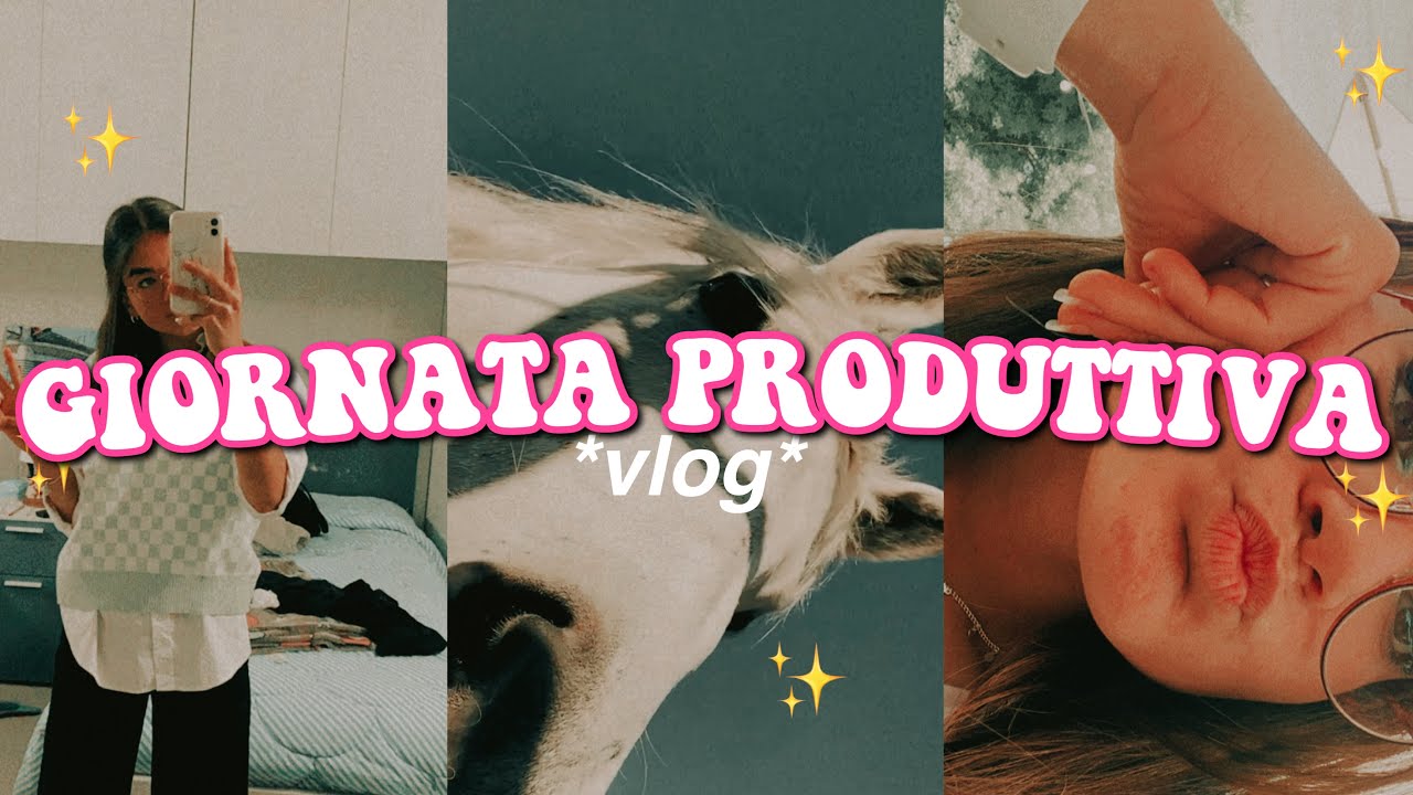 VLOG DELLA GIORNATA!!! (giornata produttiva)