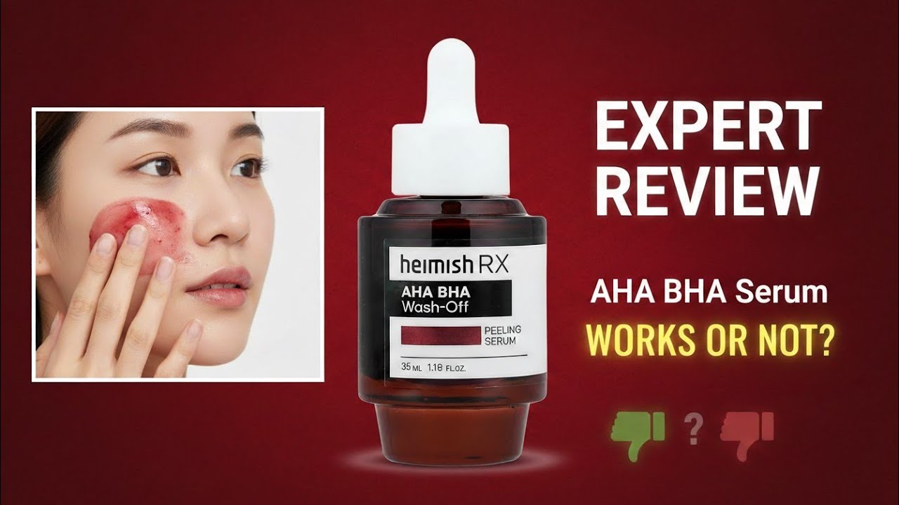 Heimish AHA BHA Wash-Off Peeling Serum Expert Review 