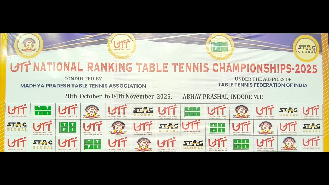 YBS U-17 | QF | D Vatsal (HRN) v/s K B Akshay (TN) | UTT NATIONAL RANKING TT CHAMPIONSHIPS