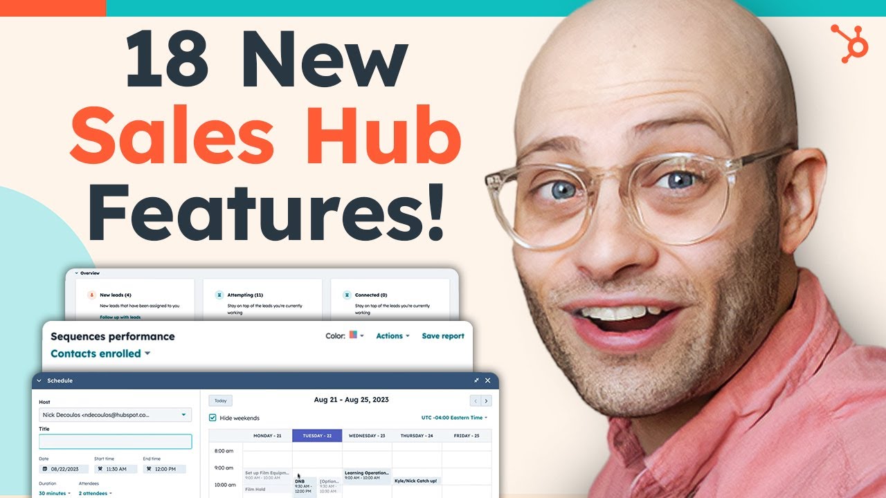 18 New Sales Hub Features You Should Know! | HubSpot [INBOUND 2023]
