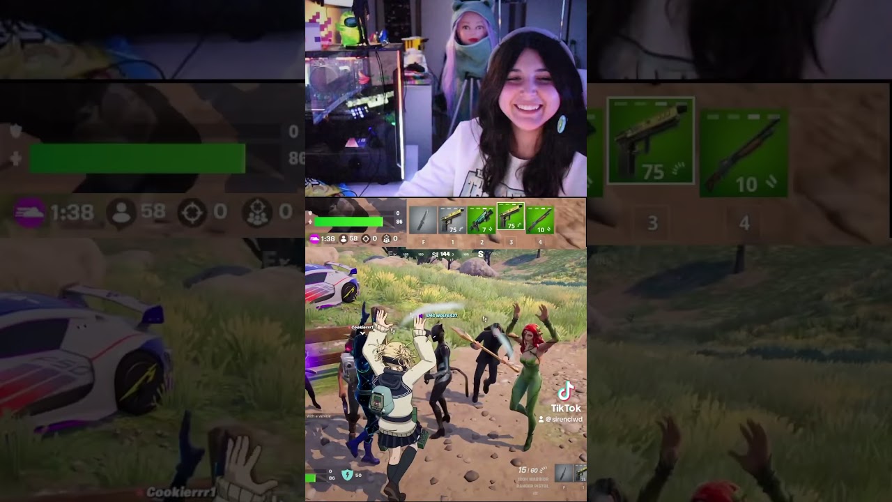 These past week of streams have been fun ☺️ #shorts #fortnite #gaming #funny #friends #viralshorts