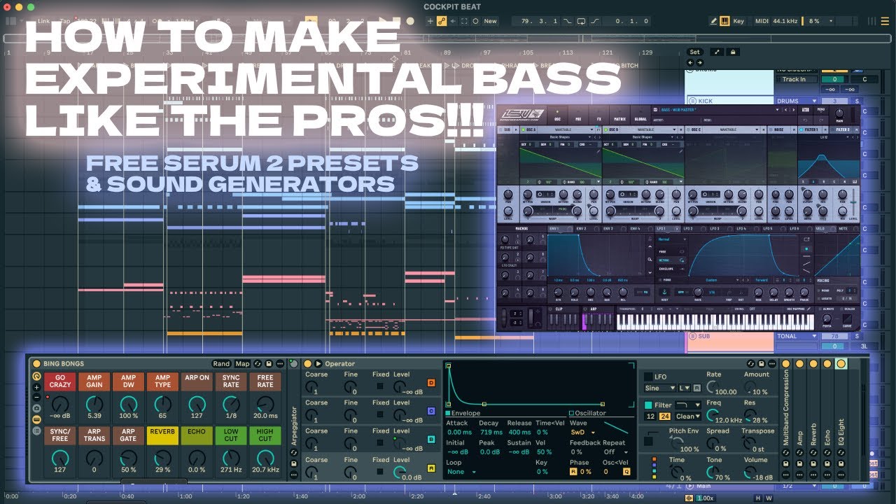 How to make Experimental Dubstep like the Pros!!! (Free Sounds Included)