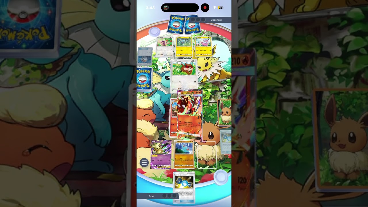 Playing Pokémon tcg pocket I’m a kid on the account.      And if not to much like 👍 and subscribe!