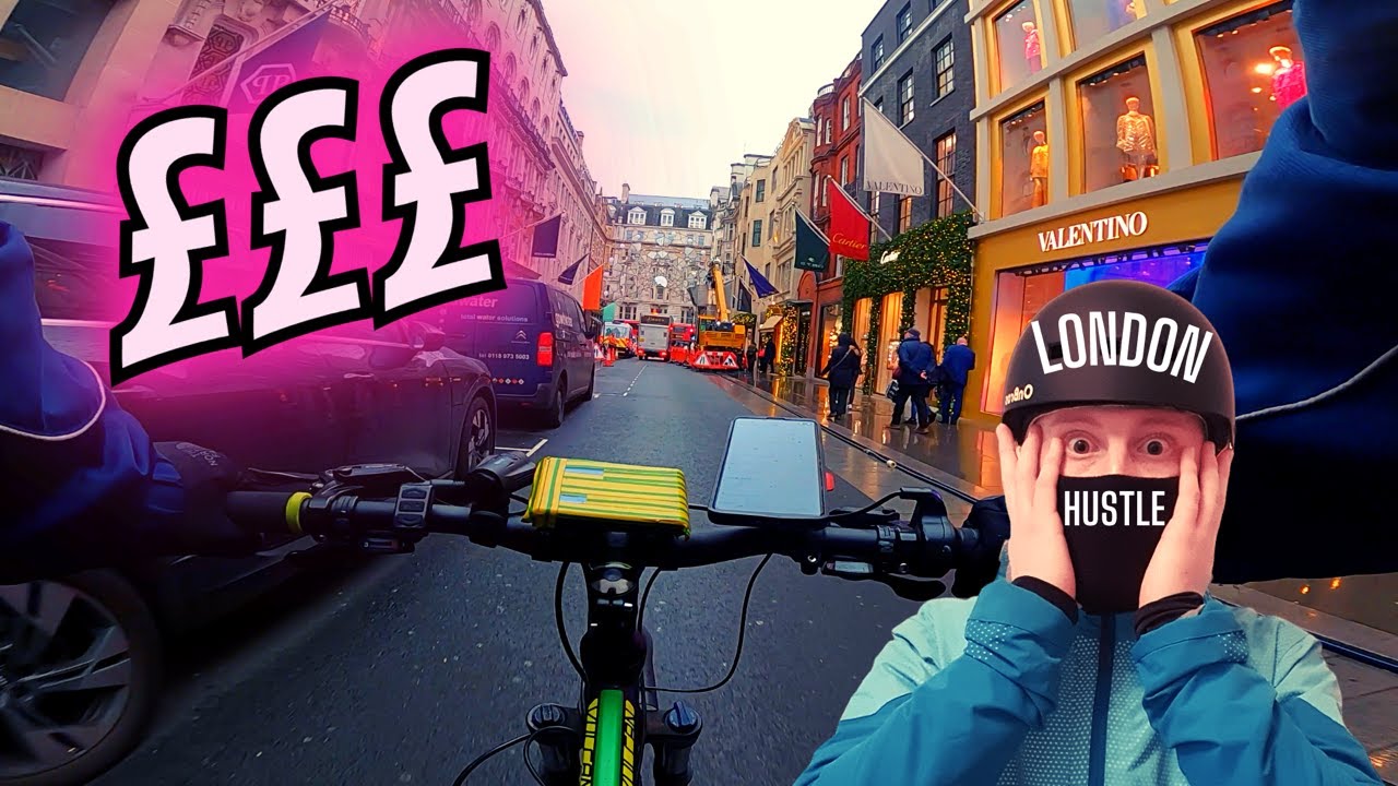 I DELIVERED FOOD IN LONDON'S RICHEST AREA!!!