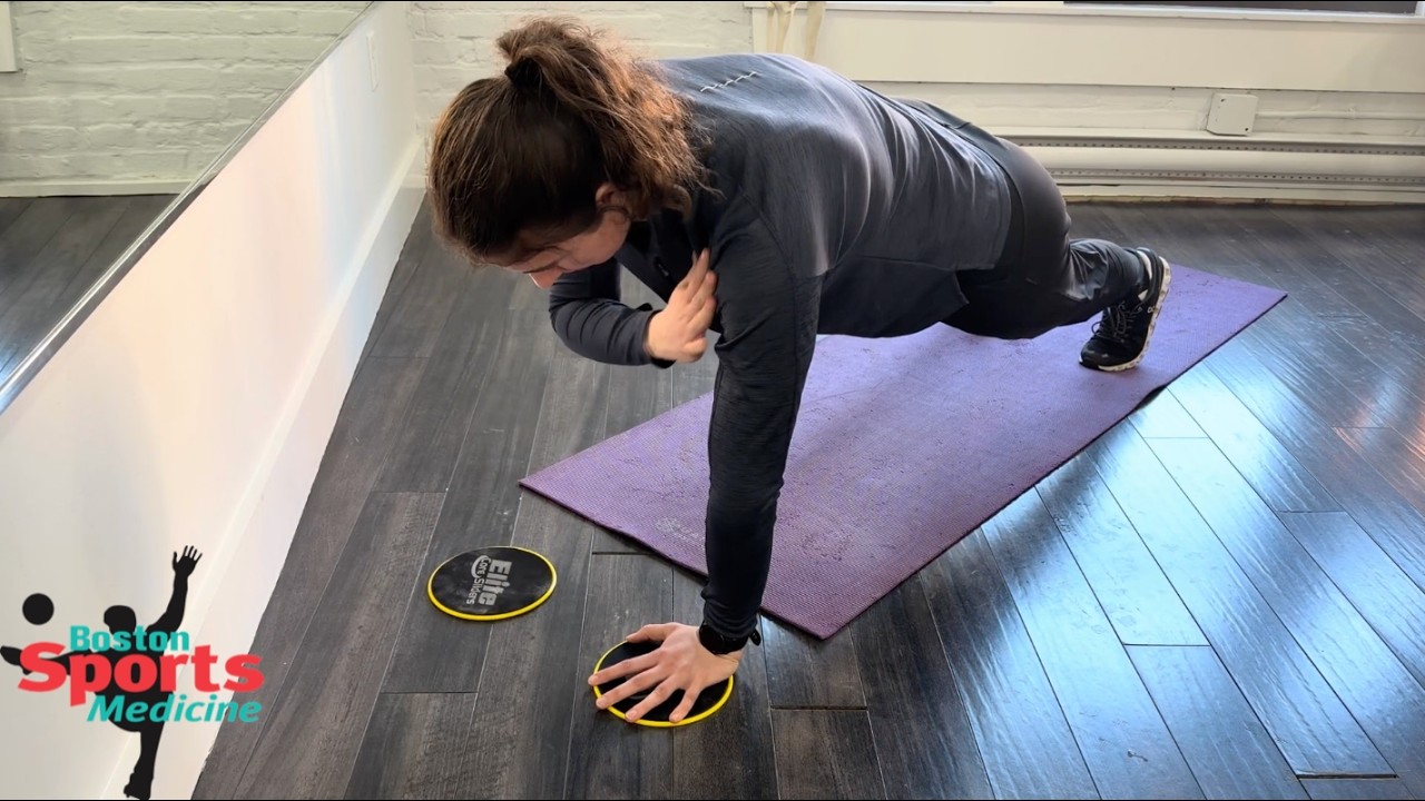 Wrist Eversion/Inversion with Shoulder Taps in Plank Position