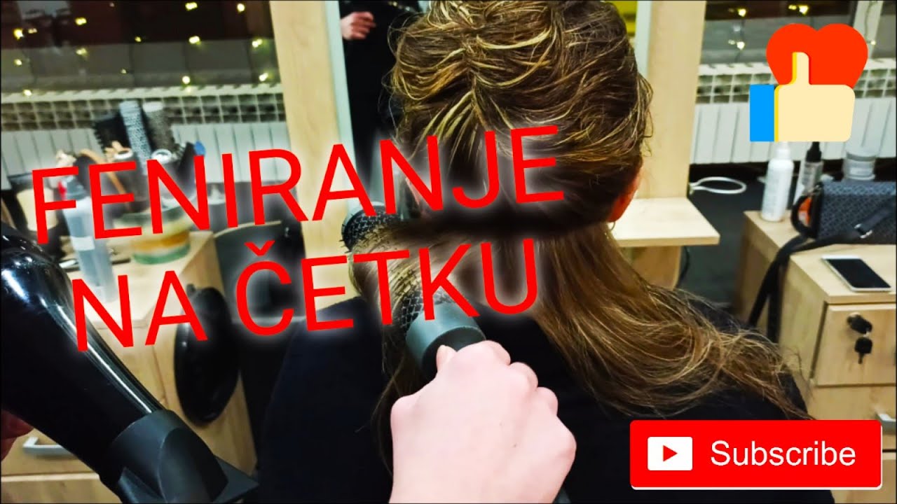 Feniranje na četku! By AlisaH😊 - Blow dry on a brush!