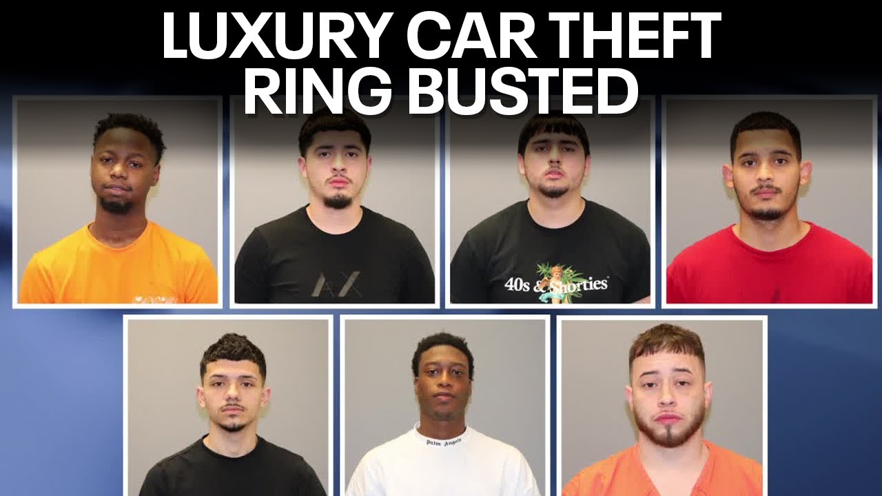 Massive North Texas luxury car theft ring busted by Grapevine police