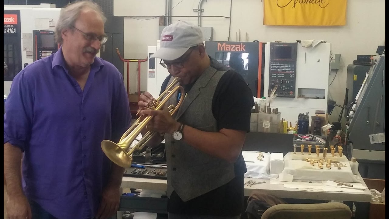WYNTON'S FIRST NOTES ON PROTOTYPE RAJA P2 Bb!