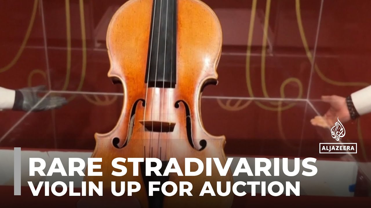 Rare Stradivarius violin up for auction, could break $15.9m record