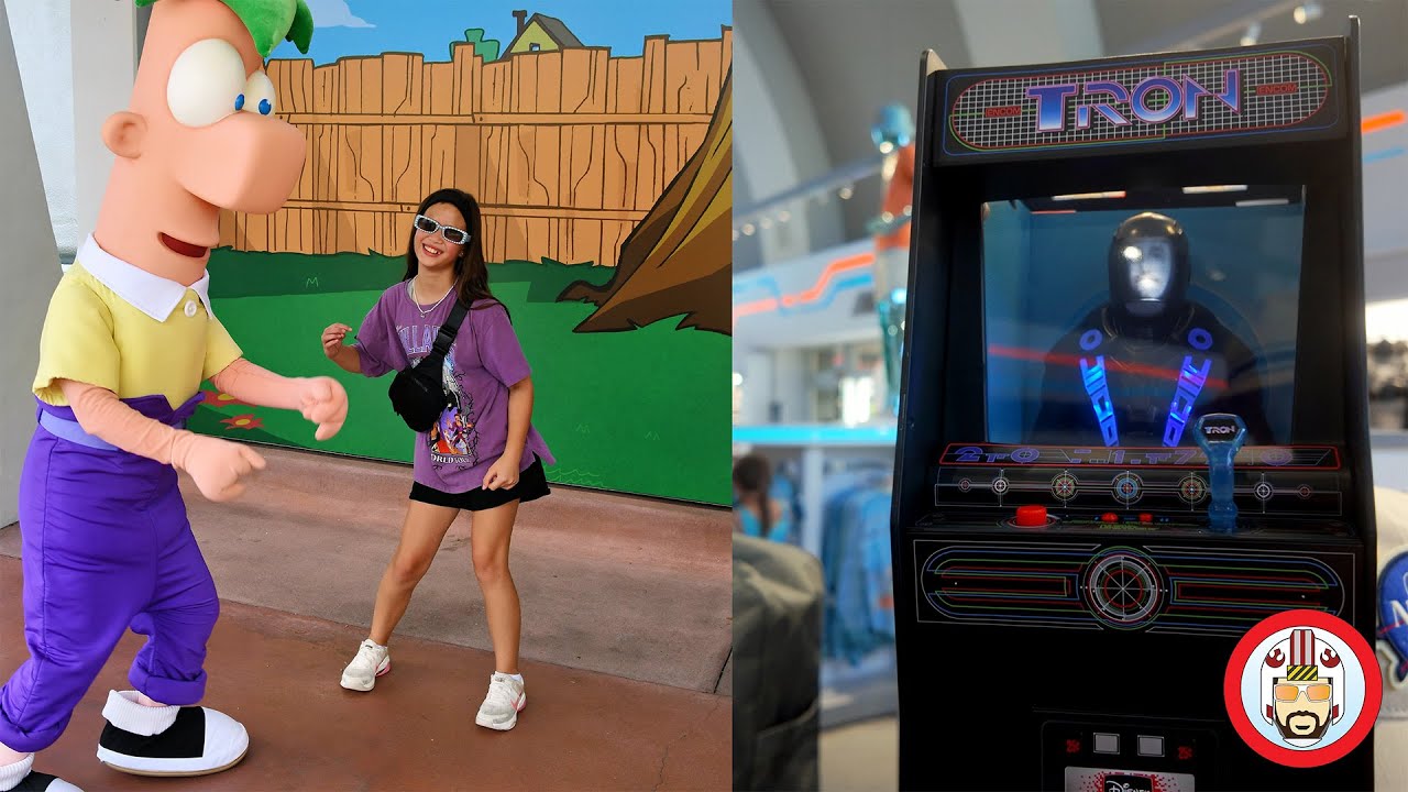 🎢✨ Rare Characters, Dance Battles & a TRON-tastic Surprise! ✨🎢