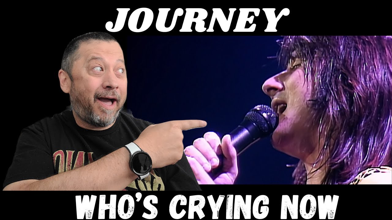 Journey Reaction Video - Who's Crying Now LIVE | Escape Tour, 1981
