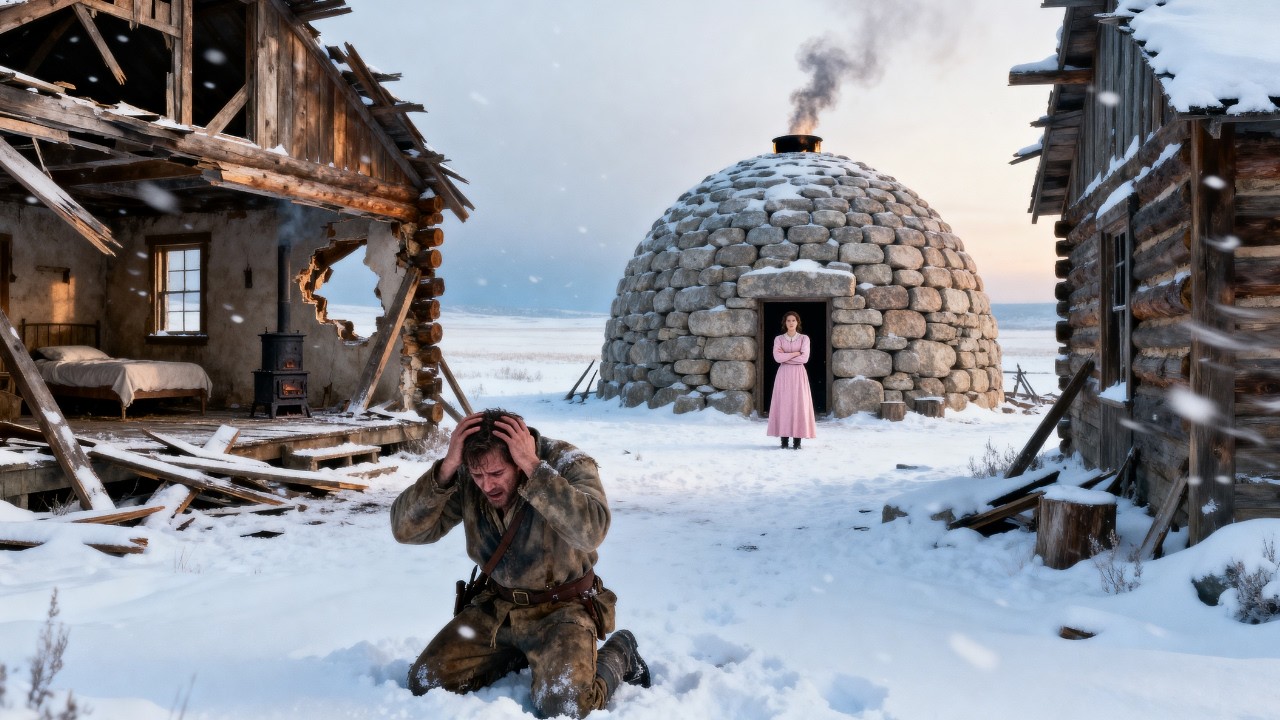 Her Neighbors Mocked Her Stone Dome as a Folly — Until the 1899 Blizzard Shattered Every Wooden Home