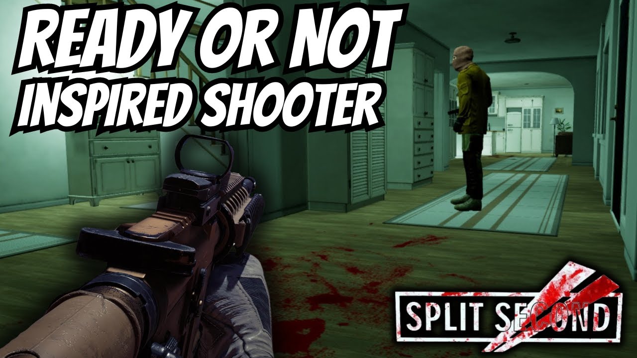 High Adrenaline Close Quarters Shooter - Split Second VR