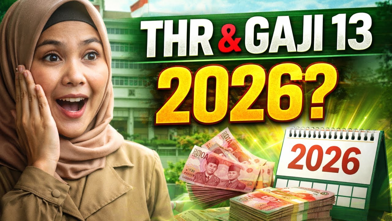 THR & Gaji ke-13 2026 RESMI! Ini Rincian Lengkap + Jadwal Cairnya