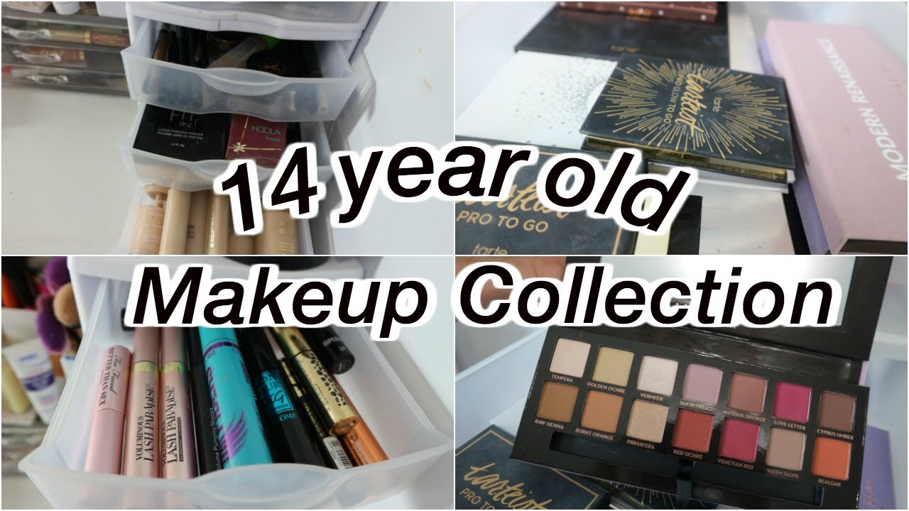 14 YEAR OLD MAKEUP COLLECTION