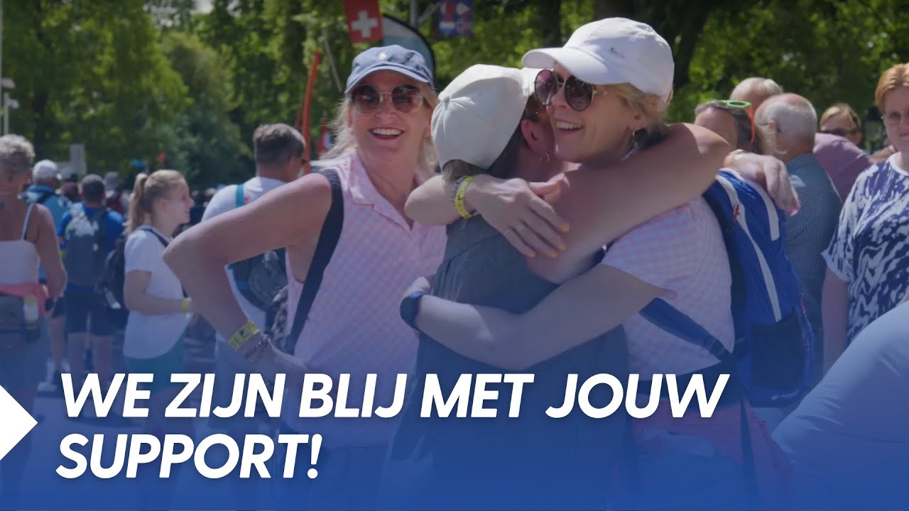De 4Daagse: we zijn blij met jouw support!