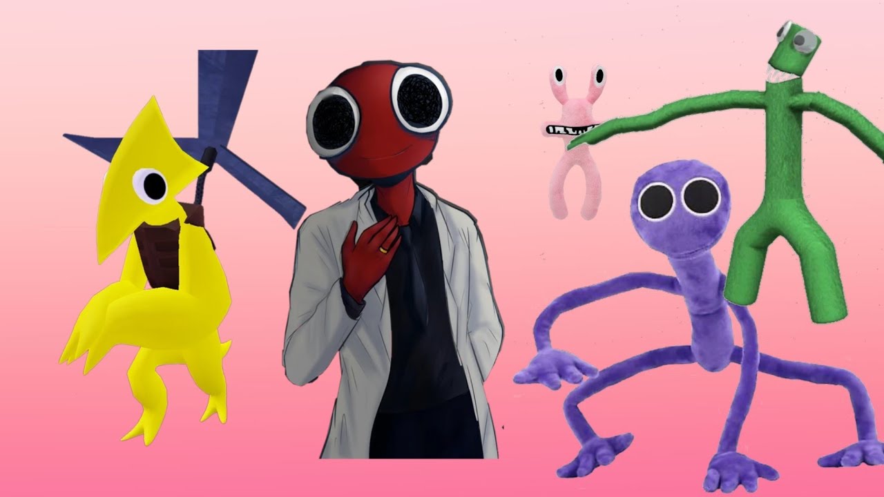 #Roblox rainbow friends chapter 2 & rainbow friends chapter 1 funny video