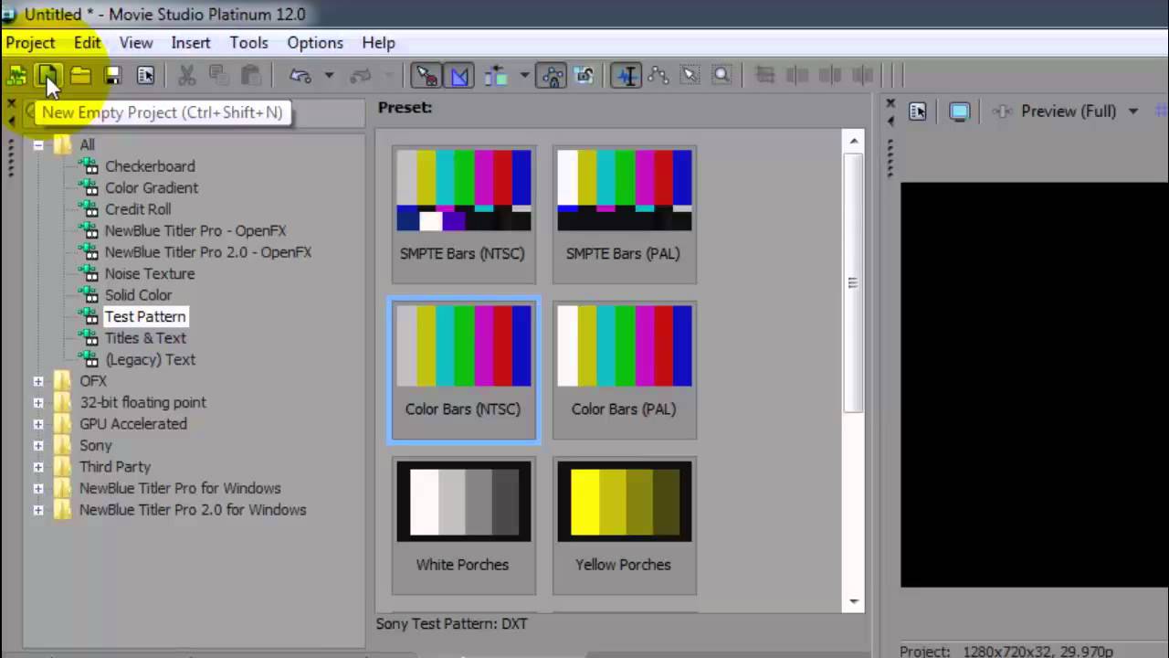 Sony Vegas Movie Studio features and benefits