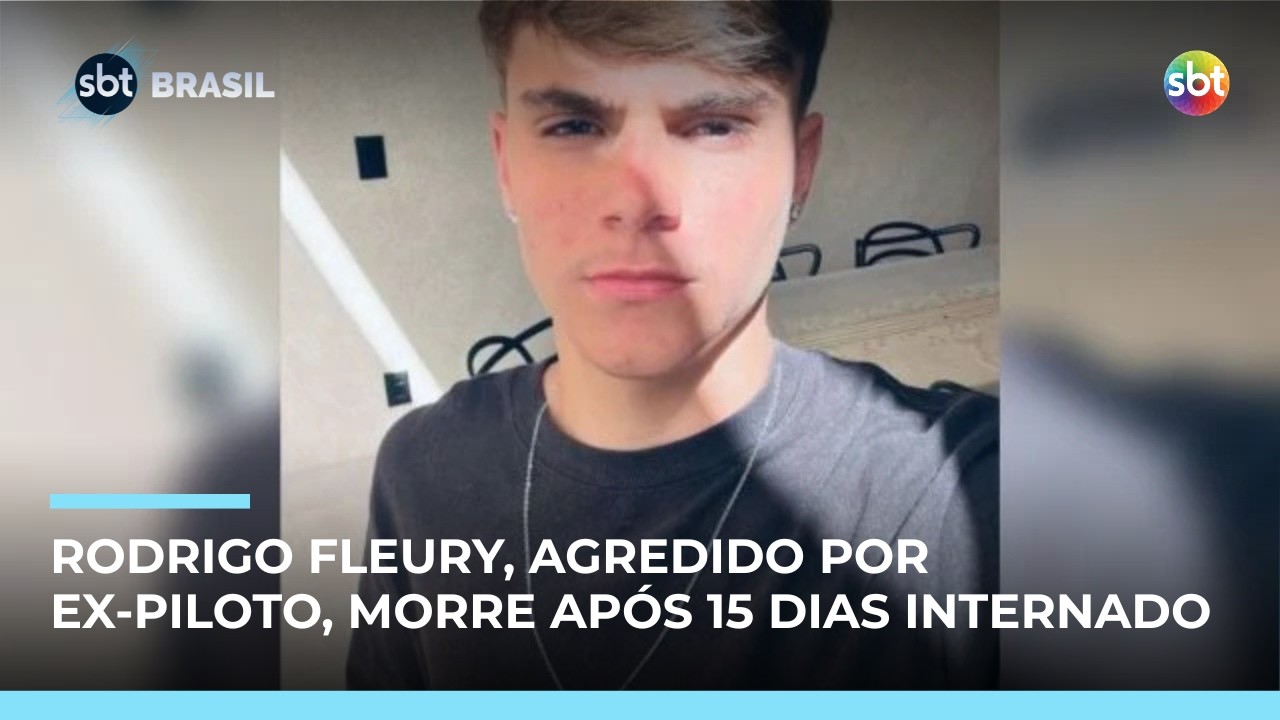 Adolescente agredido por ex-piloto tem morte cerebral confirmada | #SBTBrasil
