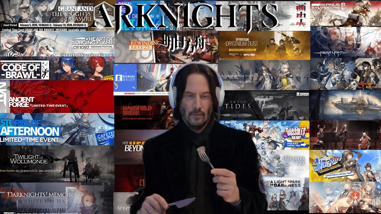 Arknights Event lobby theme be like