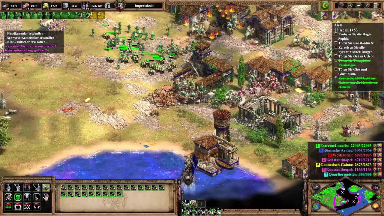 Lets play Age of Empires 2 Definitve Edition Victors and Vanquished Folge 16 Fatih (1453)