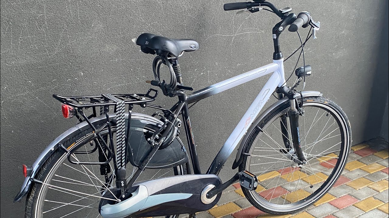 Новый велосипед из 2014 года. Mifa Comfort в максимальной комплектации на Shimano Nexus 