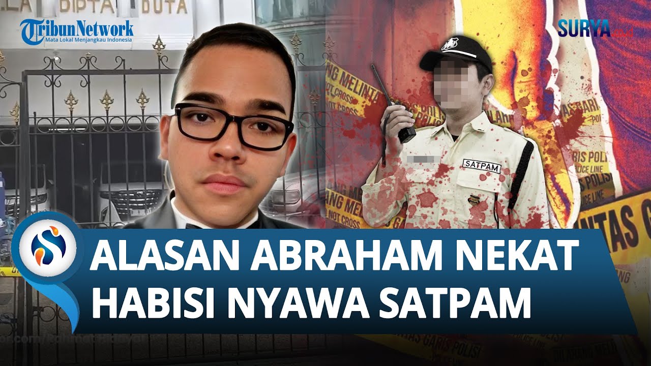 TERKUAK ALASAN Anak Majikan GELAP MATA Bunuh Satpam, Tak Terima Kelakuan Pelaku Diadukan ke Ibu?