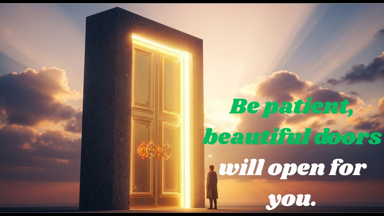 Be patient, beautiful doors will open for you.  Voice of Truth