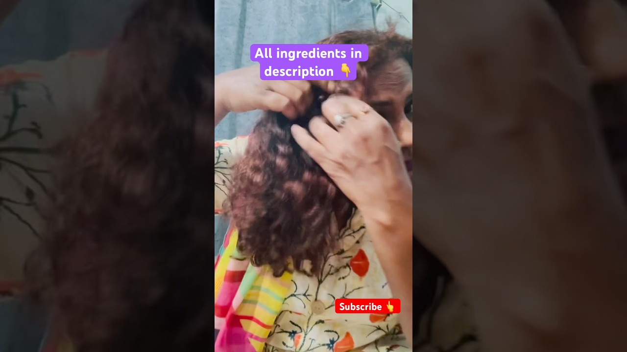 💯Natural Hair Dye & Gray Cover With No Chemicals 