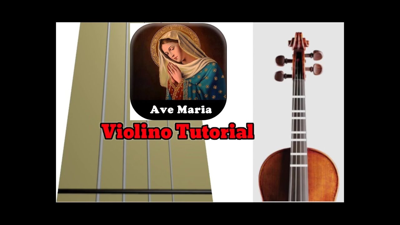 Ave maria no violino tutorial aprenda a tocar